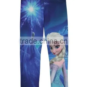 Galaxy Frozen Cute Children Girl Leggings and Tights thumbnail-1