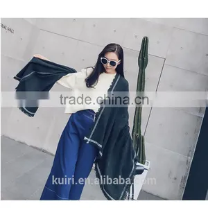 Women Winter Scarfs 2016 Plaid Cashmere Scarves New Designer Unisex Acrylic Basic Shawls Women's Scarves Big Size thumbnail-5