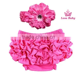 Baby Lace Bloomer Infant Diaper Cover Toddler Clothing Newborn Lace Diaper Cover Underwear Clothes WIth Lace LBS5052509 thumbnail-5