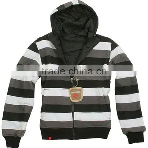 Stripe High Quality Denim Jacket for Men thumbnail-1