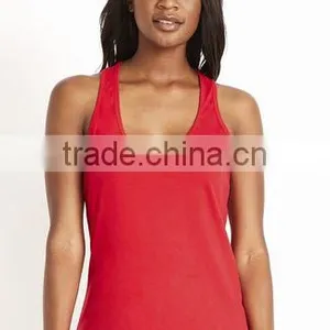 Next Level Apparel Women's Gathered Racerback Tank Top - 60% Combed Ring-spun, 40% Polyester Jersey and Comes With Your Logo thumbnail-4