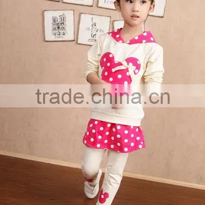 Wholesale Lovely Girl Suits, Cotton Children Even Coat Clothing thumbnail-1