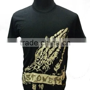 Custom Printed Cotton T-shirts Round Neck thumbnail-1