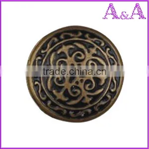 20mm Flat Design Brass Jeans Buttons in High Quality for Pakistan Market thumbnail-2