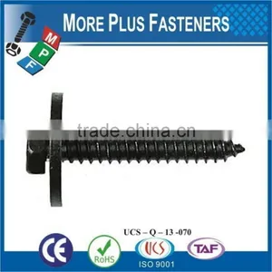 Made in Taiwan Phillips Hexagonal Head SEMS Screw With Flat or Split Lock Washer thumbnail-4