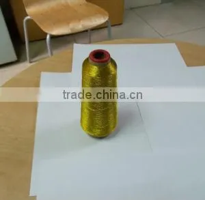 M Type Shiny Metal Thread Fabric for Clothes With Good Quality thumbnail-1