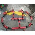 0.6mm PVC Tarpaulin Airtight Sealed Inflatable Zorb Track for Grassland Sports Games thumbnail-1