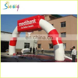 Branded Name Inflatable Arch With Blower for Advertising thumbnail-1