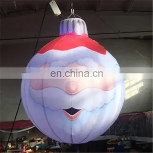 Customized Christmas Ballon With LED Light Inflatable for Christmas Decoration thumbnail-1