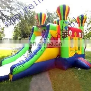 New Design Outdoor Nice Inflatable Castle With Slide for Kids CC072 thumbnail-1
