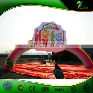 New Custom Popular Inflatable Rainbow Arch / Entrance Arch Gate For Advertisement thumbnail-1