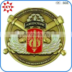 Hot Sale Souvenir Gift Peacock Hard Enamel Gold Coin thumbnail-4