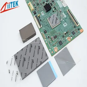 3w High Conductivity Thermal Conductive Gap Filler Without Silicone Materials for Set Top Box thumbnail-4