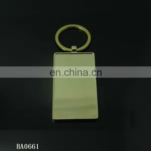 Cheap Custom Epoxy Sticker Logo Rectangle Blank Alloy Keychain thumbnail-3