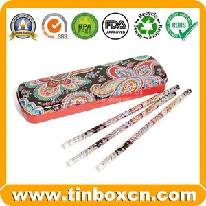 Double-Decked Stationery Kit Pencil Tin Case thumbnail-3