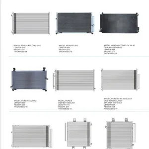 2007-2009 Aluminum Condenser For HONDA CRV 707*380*16 thumbnail-3