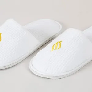 Eliya Luxury Hotel Cotton Velour Slippers thumbnail-1