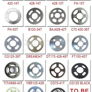 BAJAJ Bike Motorcycle Spare 428h Drive Sprocket Roller Chain thumbnail-5