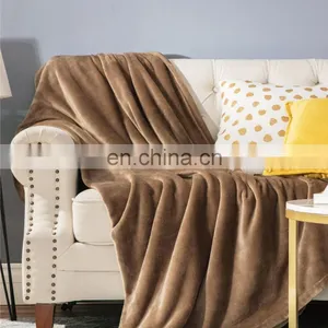 Sublimation Good Elasticity Soft Throw Flannel Fleece Blanket For Travel thumbnail-2
