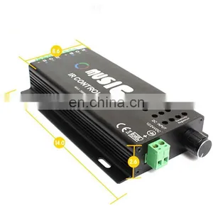 DC12-24V 24 Keys Music Controller IR Remote RGB Controller Sound Sensitive for 5050 3528 Led Strip Light Lamp thumbnail-2