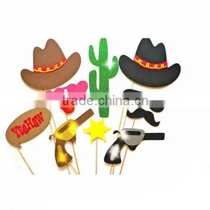 Colorful Kids Party Photo Booth Props With Stickers thumbnail-4