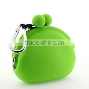 Attractive Lady Cheapest Mighty Purse Fancy Silicone Coin Purse for Pocket thumbnail-1