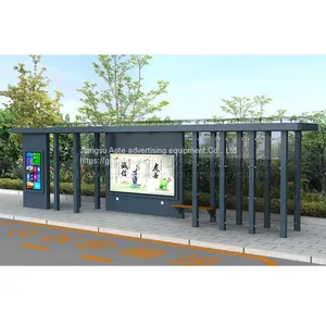 Customized Manufacturer of Intelligent Bus Stop Sign Advertising Light Box for Bus Stop Sign in Scenic Spot thumbnail-3
