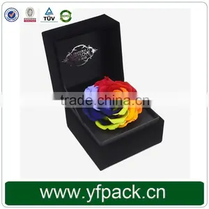 ELEGANT BOUTIQUE PAINTING PRINTING FLOWER CARDBOARD GIFT PAPER BOX thumbnail-3