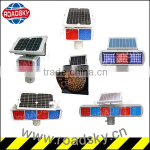 Road High Visible Signal Solar Led Strobe Warning Light thumbnail-1