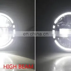 7inch Led Headlight For Jeep Wrangler JK Lens Led Headlight Auto Parts Made in China thumbnail-3