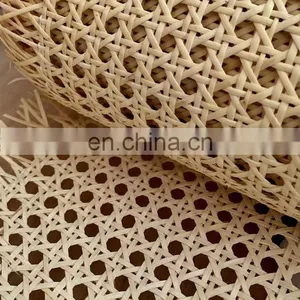Pre Woven Unique Product Natural Rattan Cane Webbing Roll/Sheet Top A Grade Low Price for Making Furniture From VIETNAM Company thumbnail-4