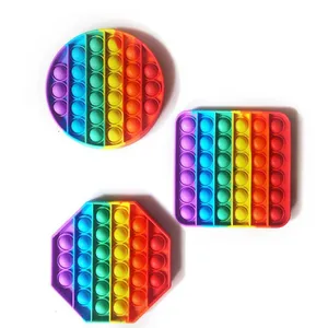 Pops Fidget Toy Pop Popper Sensory Relief Stress Bubble Figetget Toy Popet Kids Popitz Poppits Popet Rainbow Toy thumbnail-4