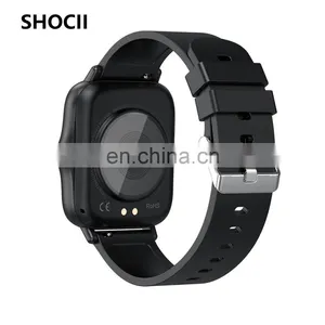 1.7 Inch HD Display Screen T42S Body Temperature Heart Rate Blood Pressure Sports Steps Drinking Reminder Function thumbnail-4