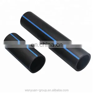 4inch WYUAN Brand Dredge Pipe Rubber Hoses Hdpe Pipe od 110 pn 16 11.8m thumbnail-1