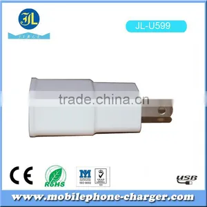 New Products Consumer Electronics Dual Usb Travel Charger 5V 2A Mobile Accessory thumbnail-4
