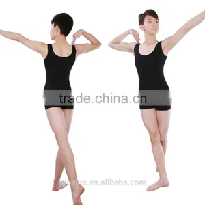 Men's Shorty Unitard, Boy's Leotard With Shorts, Men's Gymnastics Leotard thumbnail-1