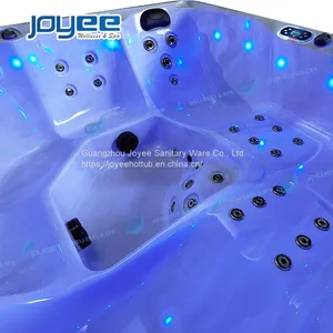 JOYEE Bubble Waterfall With LED Atmosphere Light Whirlpool Spa Massage Hot Tub thumbnail-3