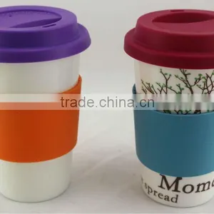 Travel On To Go Microwave Safe Travel Mug Porcelain thumbnail-1
