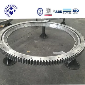 Rks. 162 Series Replacement Cross Roller Inner Gear Slewing Ring Bearing RKS. 162.14.0544 thumbnail-1