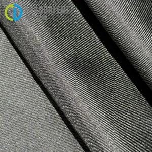 Eco-friendly GRS 90GSM Woven Twill 250T 100%RPET Recycled Polyester Fabric for Coat & Suit LiningBag Lining thumbnail-4