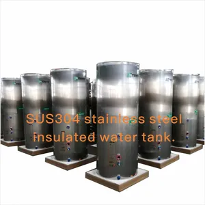 Factory Direct Sale Water Storage Tank 1000 Liter Vertical Stainless Steel Storage Tank Diesel Fuel Oil Storage Tank thumbnail-4