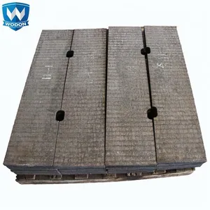High Impact and Abrasion Hardfacing Chromium Carbide Overlay Wear Steel Plate Dimetal thumbnail-3