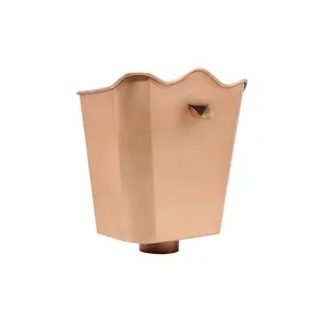Copper Gutter Conductor Head Leader Head thumbnail-5