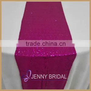 SQN#13 Well-made Best Price Decorative Table Runner Round Table,sequin Table Runner thumbnail-1