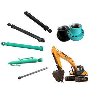 SY215C-8 SY215C-9 Hydraulic Arm Boom Bucket Cylinder Hydraulic Arm Cylinder for Sany Excavator Stick Oil Cylinder thumbnail-1