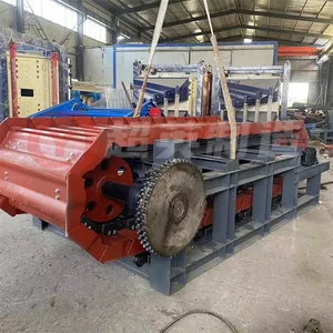 Heavy-duty Conveyor for Feeding Goose Egg Stones {quartz Stone Plate Chain Conveyor} thumbnail-1