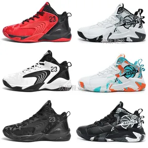 Wholesale New Basketball Shoes Men Breathable Comfortable Sneakers Training Sports Basketball Sneakers Women Shoes Free Shipping thumbnail-2