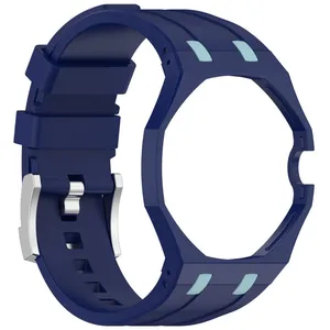 Waterproof Silicone Watch Band Comfortable Replacement Wrist Strap thumbnail-4
