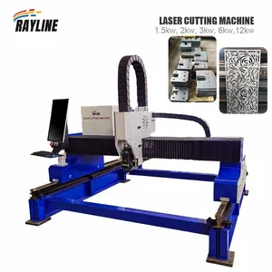 3KW 6KW 2000W 1500W Fiber Laser Cutting Machine Stainless Steel Carbon Steel Cnc Fiber Laser Cutting Machine thumbnail-1