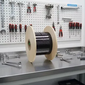 Customized Flat Solid Enameled Copper Wire Winding Electromagnetic Induction With 600V Rated Voltage thumbnail-3
